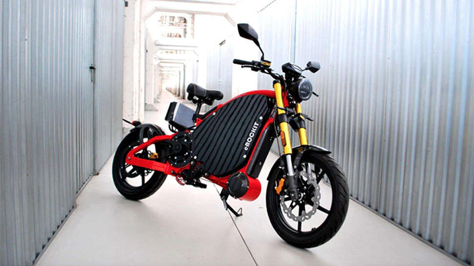 LML Electric Hyperbike red yellow black