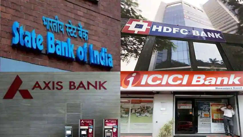 State Bank of India, ICICI, Axis and HDFC Bank