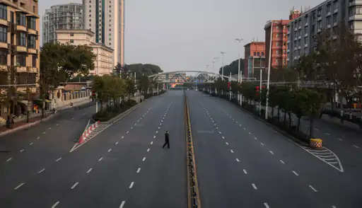 Lock Down In Chinas Lanzhou City 