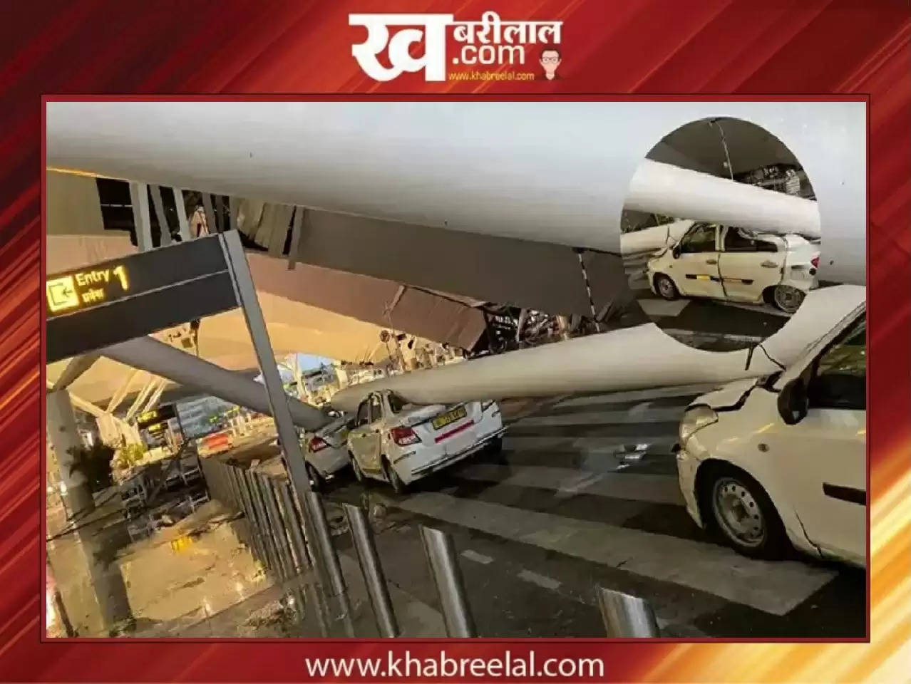 Delhi Airport Roof Collapsed