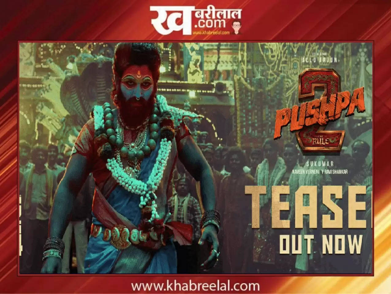 Pushpa 2 teaser out