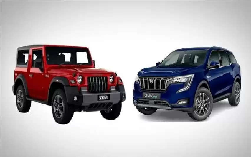 Mahindra Thar and XUV700