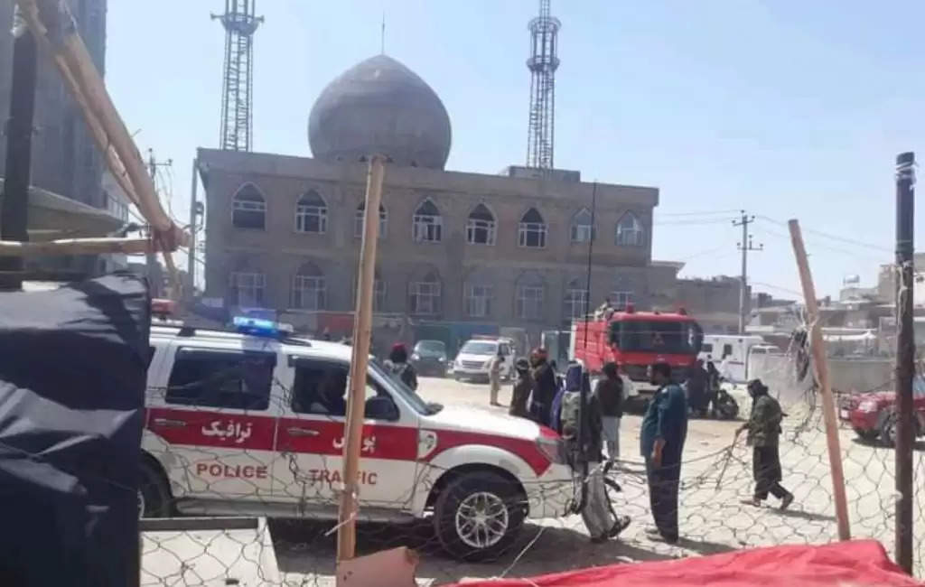 Blast in Afganistan in masjid