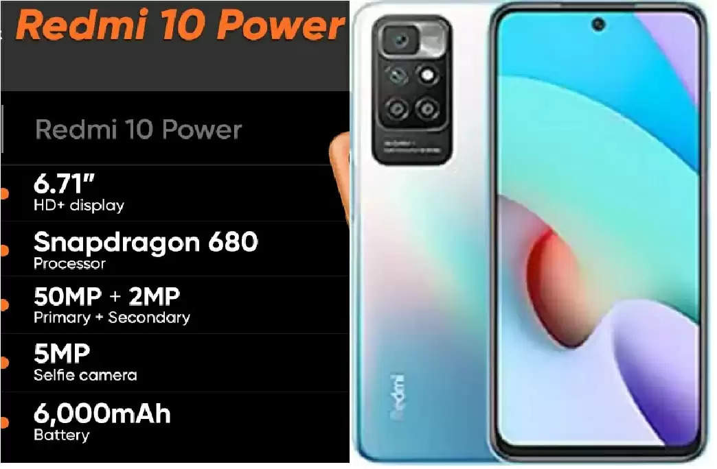 Redmi 10 Power smartphone