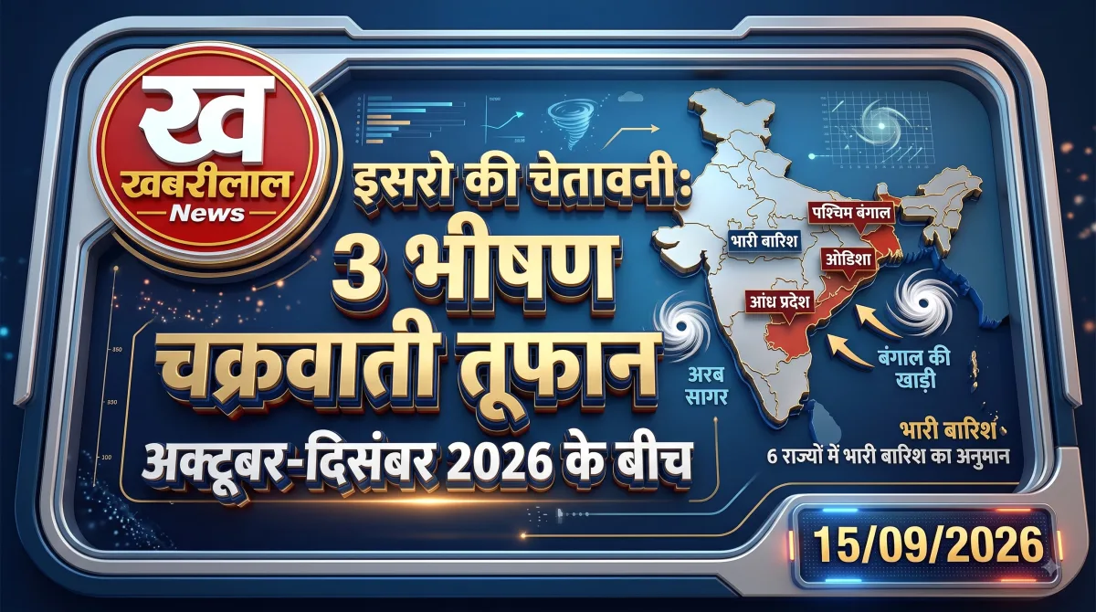 बंगाल की खाड़ी और अरब सागर में उठने वाले भयंकर चक्रवाती तूफानों का सैटेलाइट दृश्य।