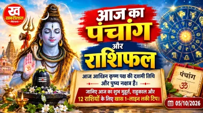 Aaj Ka Panchang and Rashifal 5 October 2026 Monday