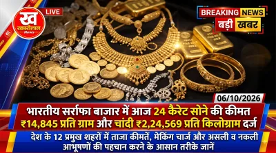 Gold and silver price today rates in 12 major Indian cities bullion market update