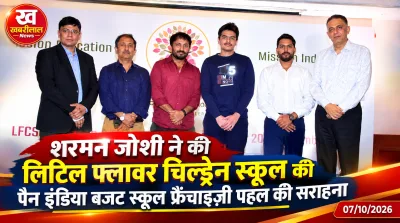 Bollywood actor Sharman Joshi and Super 30 founder Anand Kumar supporting LFCS budget school franchise initiative in Mumbai