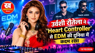 Urvashi Rautela debuts as a lead vocalist in EDM track Heart Controller
