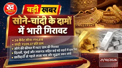 Gold and Silver coins displaying today's market rates and purity check methods in India