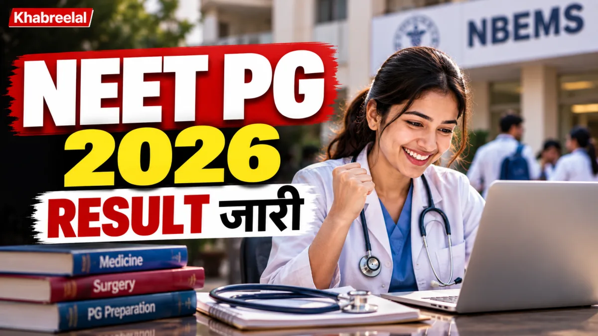 NEET PG Result 2026 released with cutoff and All India Rank