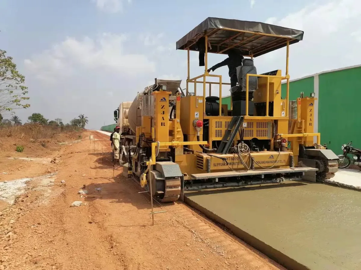 Sensor Paver Machine
