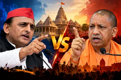 अखिलेश की चुनौती पर योगी का दांव