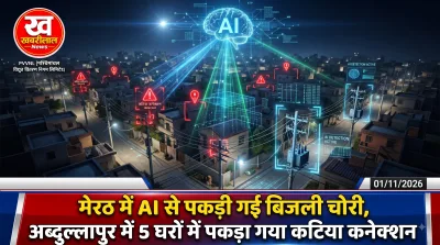 PVVNL IT team using Artificial Intelligence data analysis to catch electricity theft in Meerut