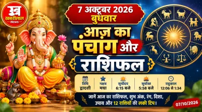 Daily Hindu Panchang and Zodiac Horoscope for October 7 2026.