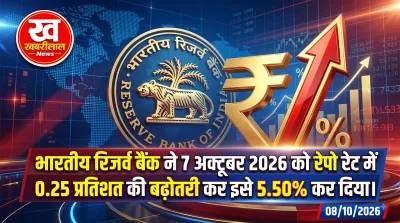 RBI Governor Sanjay Malhotra announcing repo rate hike decision during MPC meeting