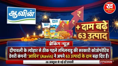 Aavin dairy product price hike list October 2026 new and old rates table