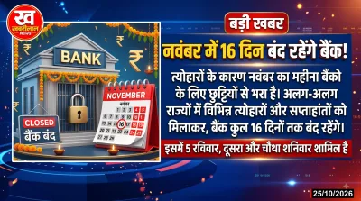List of Bank Holidays in November showing regional and national holidays including Diwali and Chhath Puja