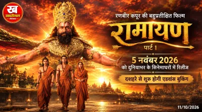 Ranbir Kapoor Ramayana movie release date announcement poster