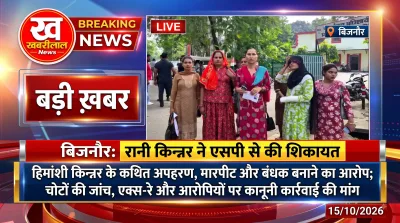 Rani Kinnar demanding justice at Bijnor SP office regarding Kinnar kidnapping case