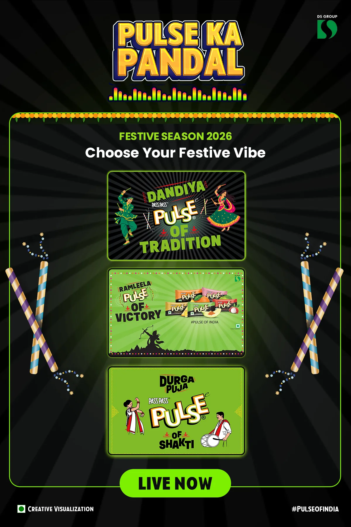 Pulse Ka Pandal 2026 Brings Immersive Digital Experiences to Navratri, Durga Puja and Dussehra