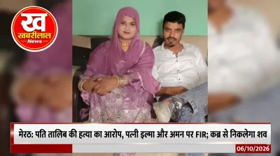 Meerut murder case involving husband death and police investigation