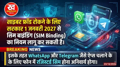 Cyber fraud prevention SIM binding rule for WhatsApp and Telegram conceptual image