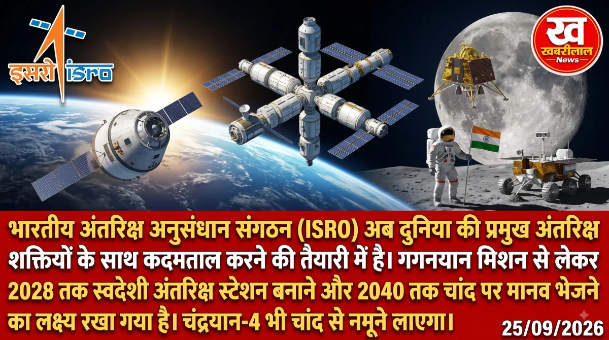 इसरो प्रमुख डॉ. वी. नारायणन और भारत के भविष्य के अंतरिक्ष मिशनों की योजना