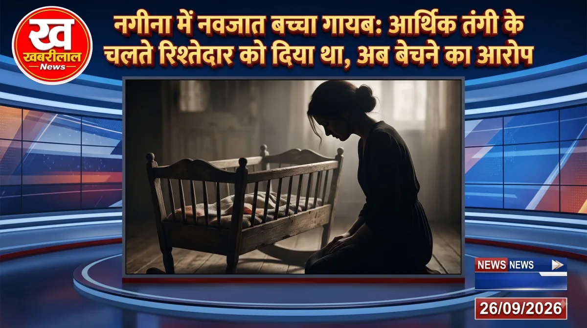 बिजनौर के नगीना में लापता नवजात की मां शबनम ने एसपी से लगाई गुहार