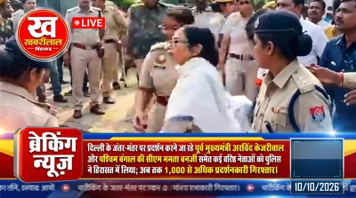 Delhi Jantar Mantar Protest Arvind Kejriwal Mamata Banerjee Detained Police Action