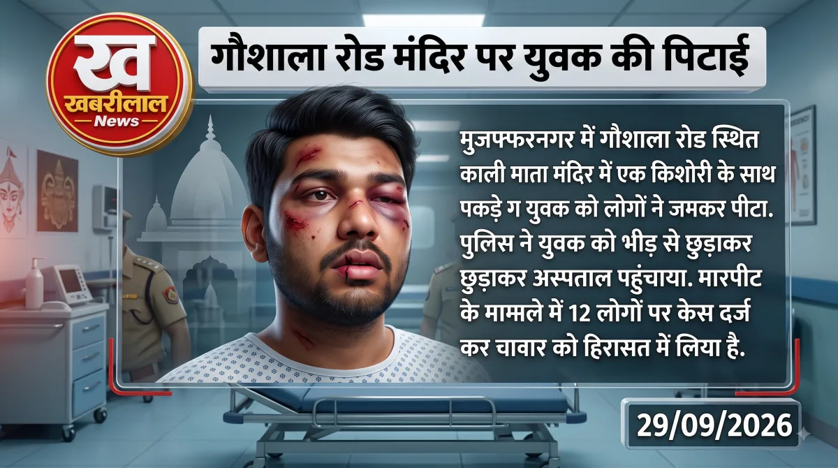 Muzaffarnagar Kali Mata Temple Youth Assault Case