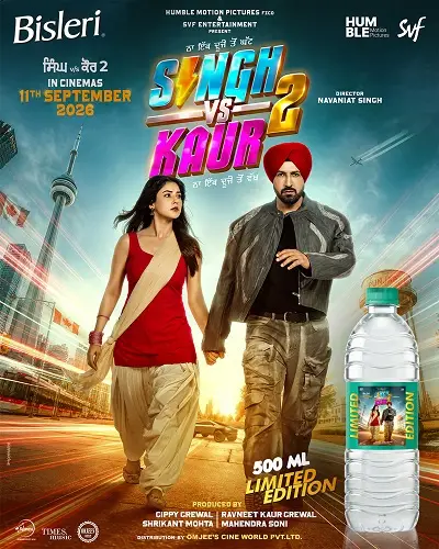 Punjabi Cinema Meets Everyday Hydration as Bisleri Unveils Singh vs Kaur 2 Limited-Edition Packs