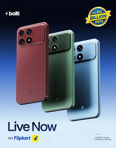 boltt Brings Two of Its Best Smartphone Deals to Big Billion Days Starting at INR 8,999