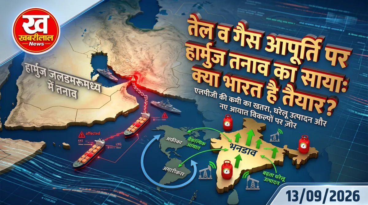 रसोई गैस एलपीजी सिलेंडर और कच्चे तेल का संकट
