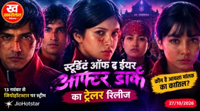 Shanaya Kapoor double role in Student of the Year After Dark trailer poster JioHotstar