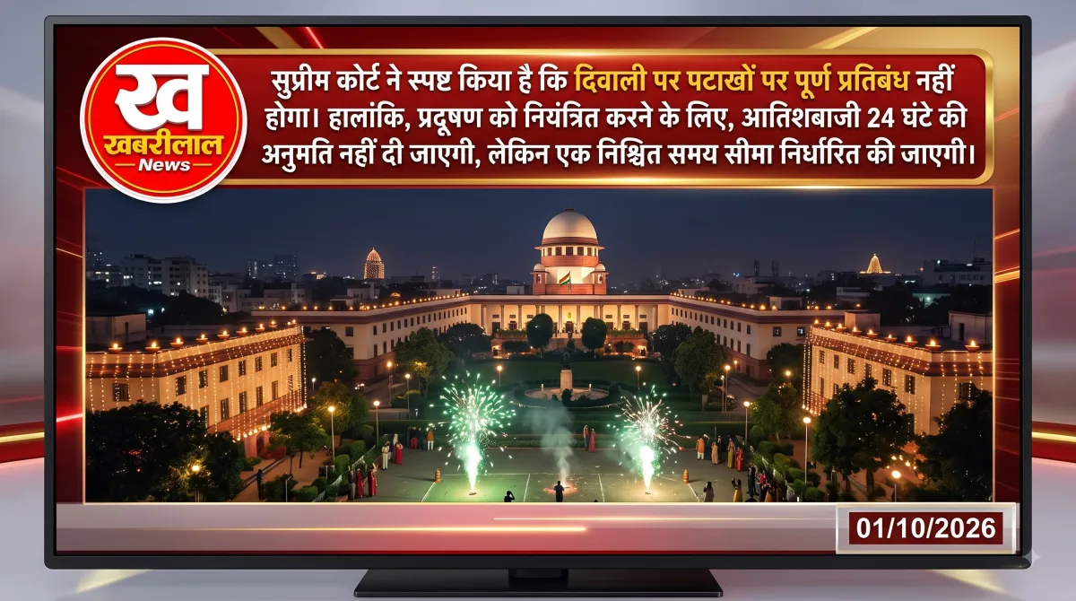Supreme Court firecracker restrictions during Diwali