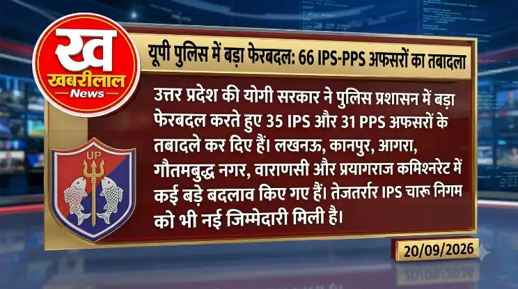 उत्तर प्रदेश पुलिस मुख्यालय का प्रतीकात्मक चित्र, जहां से आईपीएस तबादलों की सूची जारी हुई