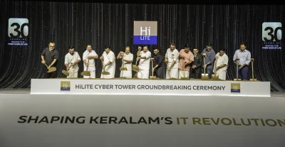 Keralam CM V. D. Satheesan Performs Groundbreaking for HiLITE Cyber Tower in Calicut
